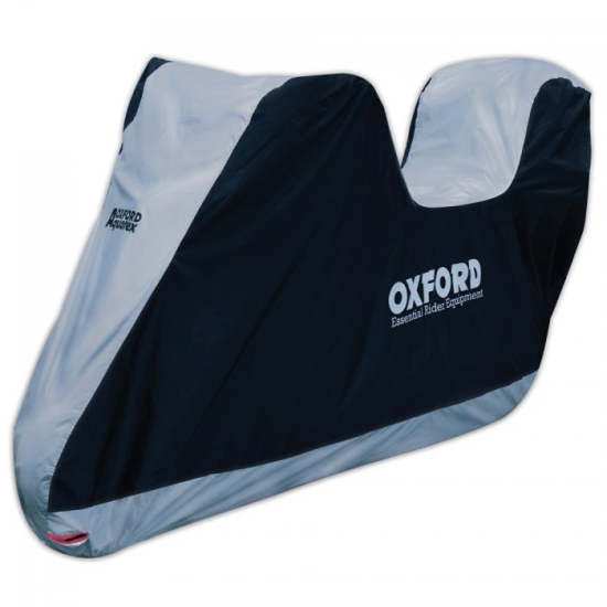 PREKRIVAČ / NAVLAKA / CERADA VODONEPROPUSNA ZA MOTOCIKL, SKUTER S KOFEROM - OXFORD AQUATEX <br> VELIČINA: XL