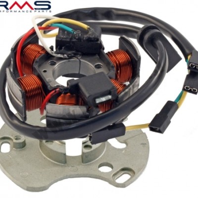 ALTERNATOR / STATOR / NAMOTAJI - RMS <br>* DERBI 50: SENDA (05-09), GPR SPORT (06-07)