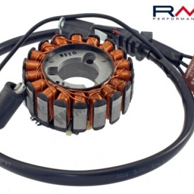 ALTERNATOR / STATOR / NAMOTAJI - RMS <br>* APRILIA 250: ATLANTIC (06-09), SCARABEO LIGHT (06-08), SPORT CITY CUBE (08-10)
