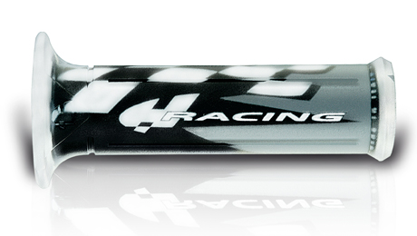 RUČKE UPRAVLJAČA OTVORENE PAR Ø 22+25 MM POLIMER - SILIKON DUŽINA 120 MM <BR>* MODEL: HARRIS RACING 01687-HRGR