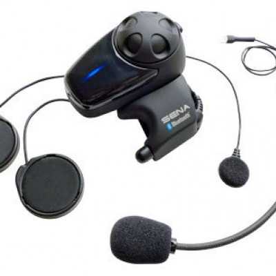 Bluetooth 3.0 INTERCOM MOTORCYCLE TO 900M with universal microphone set (1 set) - SENA