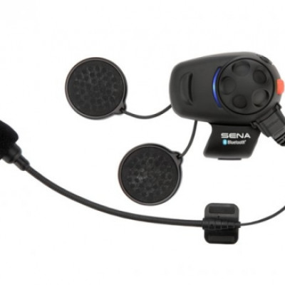 Bluetooth 3.0 INTERCOM MOTORCYCLE TO 400M With Boom Mic (2 SETS) - SENA