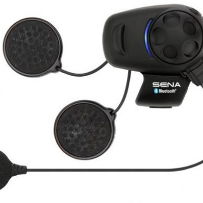 Bluetooth 3.0 INTERCOM MOTORCYCLE TO 400M WITH MICROPHONE ON CABLE (1 SET) - SENA
