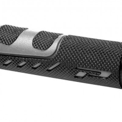 GUMENE RUČKE / RUČICE UPRAVLJAČA, ZATVORENE, PAR, Ø 22+25 MM, DUŽINA 122 MM, CRNO SIVE <BR>* MODEL: PROGRIP 725/3