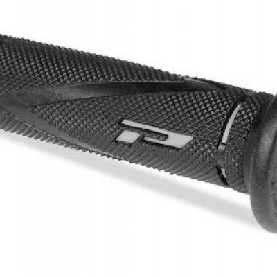 GUMENE RUČKE / RUČICE UPRAVLJAČA, ZATVORENE, PAR, Ø 22+25 MM, DUŽINA 122 MM, CRNO SIVE <BR>* MODEL: PROGRIP 838/2