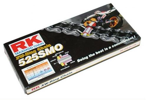 LANAC RK 525SMO 114 LINKOVA XW-RING 32,3 KN (OTVOREN SA SPOJNICOM) <BR>* ZA MOTOCIKLE DO 400 CCM
