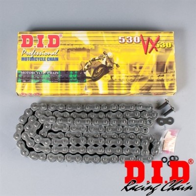 LANAC DID (50) 530 VX / X-RING / OTVOREN SA SPOJNICOM / 110 LINKA <BR>* ZA MOTOCIKLE DO 1000 CCM