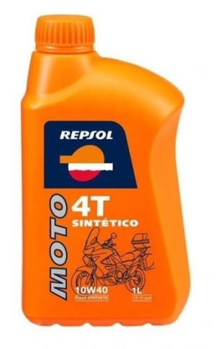 REPSOL MOTO SINTÉTICO 4T 10W40 / 100% SINTETIČKO MOTORNO ULJE <BR>* 1 LIT
