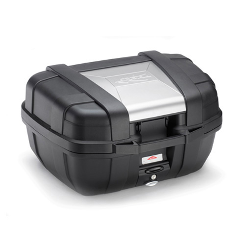 KOFER CENTRALNI (TOP CASE) KAPPA MONOKEY GARDA 52 LIT, MAT CRNI / ALU LOOK POKLOPAC <BR> (KGR52)