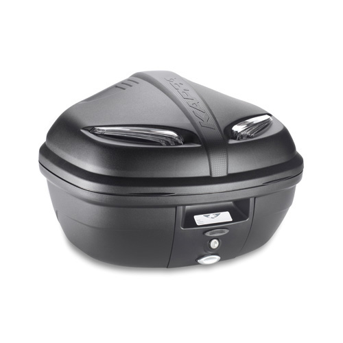 KOFER - KAPPA MONOLOCK K37NT 37 LIT <BR>* MAT CRNI / BIJELI KATADIOPTERI