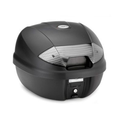 KOFER KAPPA 30 LIT MAT CRNI S PROZIRNIM (BIJELIM) KATADIOPTEROM I MONOLOCK PLOČOM (K30NT)