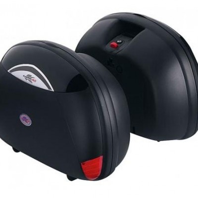 KOFERI BOČNI PAR - KAPPA MONOKEY K40N 40 LIT <BR> BOJA: MAT CRNA