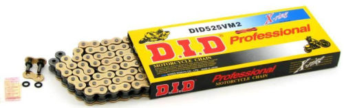 DID525VM2G&B LANAC ZLATNI (LINKS) X-RING