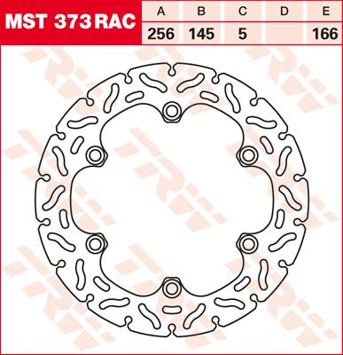 KOĆ.DISK MOTOC. TRWMST373RAC