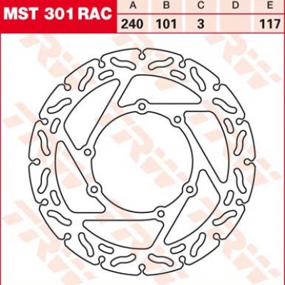 KOĆ.DISK MOTOC. TRWMST301RAC