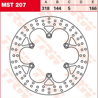 KOĆ.DISK MOTOC. TRWMST207