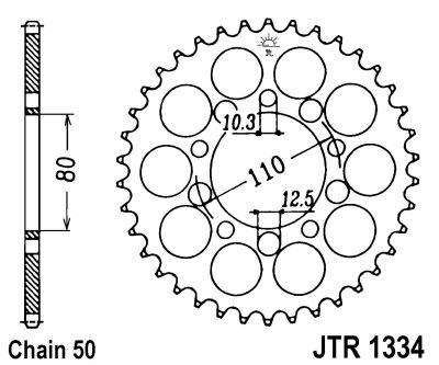LANČANIK JT JTR1334 