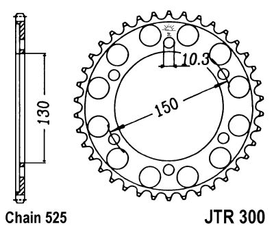 LANČANIK JT JTR300 