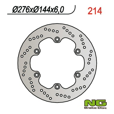 NG DISK HONDA  HONDA NT650/700V "98 -" 08, VT1100C3, CB1300 "01 -" 05,GL1500