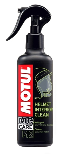 MOTUL M2 HELMET INTERIOR CLEAN <BR>* SPREJ ZA ČIŠĆENJE UNUTRAŠNJOSTI KACIGE, NEUTRALIZIRA NEUGODNE MIRISE, DERMATOLOŠKI TESTIRAN <BR>* 250 ML