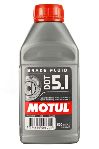 ULJE ZA HIDRAULIČNE KOČNICE I KVAČILA MOTUL DOT 5.1 BRAKE FLUID (SPECIJALNO ZA "ABS") <BR>* 0,5 LITRE