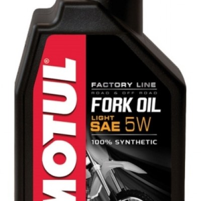 MOTUL FORK OIL FACTORY LINE LIGHT 5W / ULJE ZA PREDNJE VILICE I AMORTIZERE SAE 5W / 1 LITRA