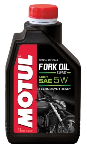 MOTUL FORK OIL EXPERT LIGHT 5W / ULJE ZA PREDNJE VILICE I AMORTIZERE SAE 5W <BR>* 1 LITRA
