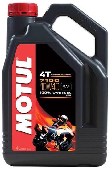 MOTUL 7100 10W-40 4T 100% SINTETIČKO MOTORNO ULJE <BR>* 4 LITRE