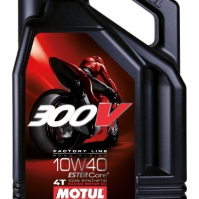 MOTUL 300V 4T 10W-40 FACTORY LINE / 100% SINTETIČKO MOTORNO ULJE <BR>* 4 LITRE