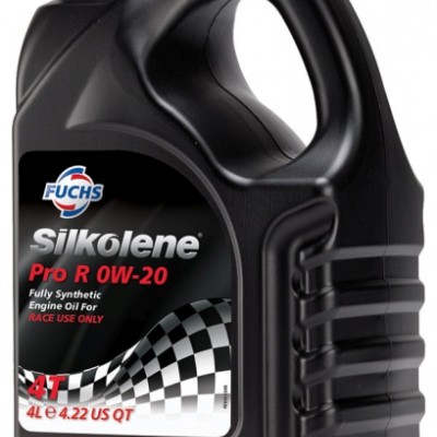 SILKOLENE PRO R 0W-20 / FULLY SYNTHETIC RACING MOTORCYCLE OIL <BR>* 4 LITRE