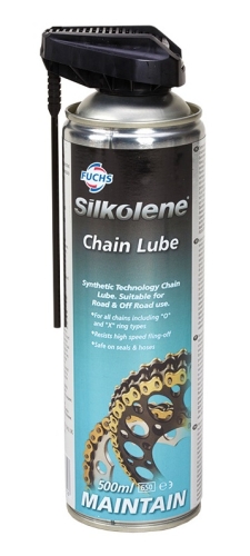 SILKOLENE CHAIN LUBE / PROZIRNI SPREJ (ULJE U SPREJU) ZA LANAC <BR>* 500 ML
