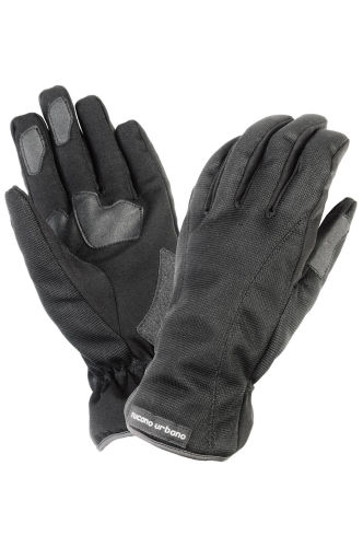 Monty, winter gloves, outer shell in elastic fabric, breathable and waterproof Black XXL