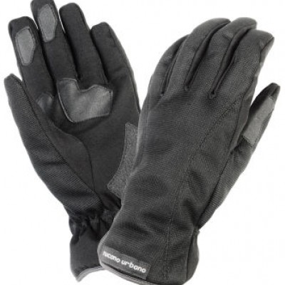 Monty, winter gloves, outer shell in elastic fabric, breathable and waterproof Black Large