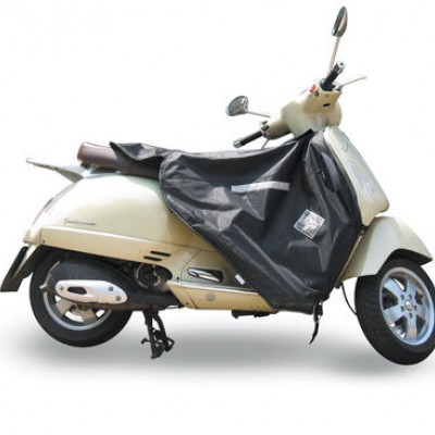 Termoscud®, scooter leg cover Piaggio Vespa GT / GTS / GTV / L from 2007 Black