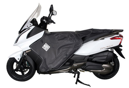 Termoscud®, scooter leg cover Kymco Dink Street Black