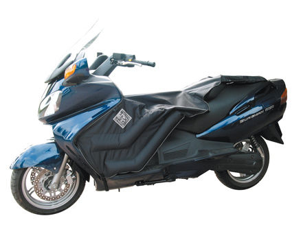 Termoscud®, scooter leg cover Suzuki Burgman 650 Black