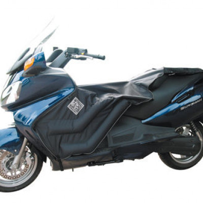 Termoscud®, scooter leg cover Suzuki Burgman 650 Black