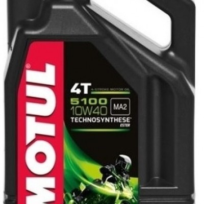 ULJE MOTUL 5100 4T 10W-40 / POLUSINTETIKA <BR> PAKIRANJE: 4 LIT
