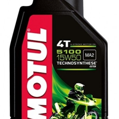 MOTUL 5100 4T 15W50 / POLUSINTETIČKO MOTORNO ULJE <BR>* 1 LITRA