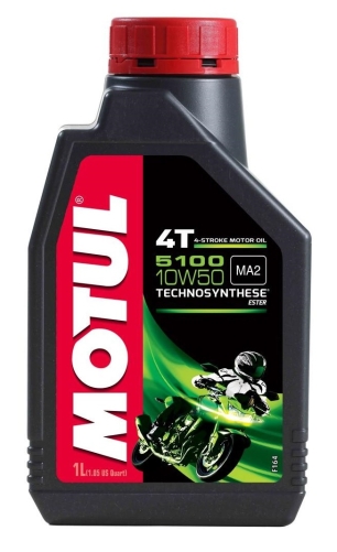 ULJE MOTUL 5100 4T 10W-50 / POLUSINTETIČKO MOTORNO ULJE <BR> PAKIRANJE: 1 LIT