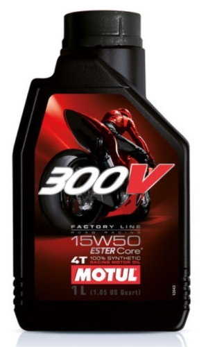 MOTUL 300V 4T FACTORY LINE 15W50 / 100% SINTETIČKO MOTORNO ULJE <BR>* 1 LITRA