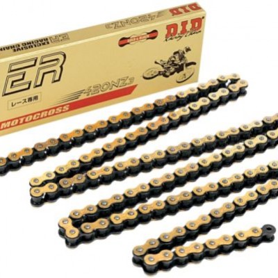 LANAC DID 420 NZ3 G&B / BEZ O-RINGA / OTVOREN SA SPOJNICOM / 136 LINKOVA <BR>* ZA MOTOCROSS MOTOCIKLE DO 150 CCM