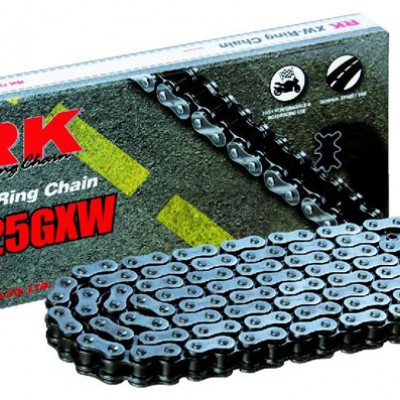 LANAC RK 525 GXW / XW-RING / OTVOREN SA SPOJNICOM / 124 LINKA <BR>* ZA MOTOCIKLE DO 1100 CCM