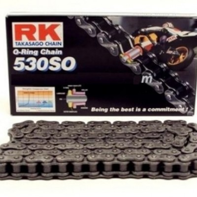 LANAC RK TAKASAGO 530 SO / O-RING / OTVOREN SA SPOJNICOM / 114 LINKOVA ZA MOTOCIKLE DO 900 CCM