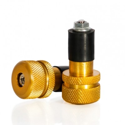 UTEZI VOLANA / UPRAVLJAČA ZLATNE BOJE PAR Ø 18-20 mm