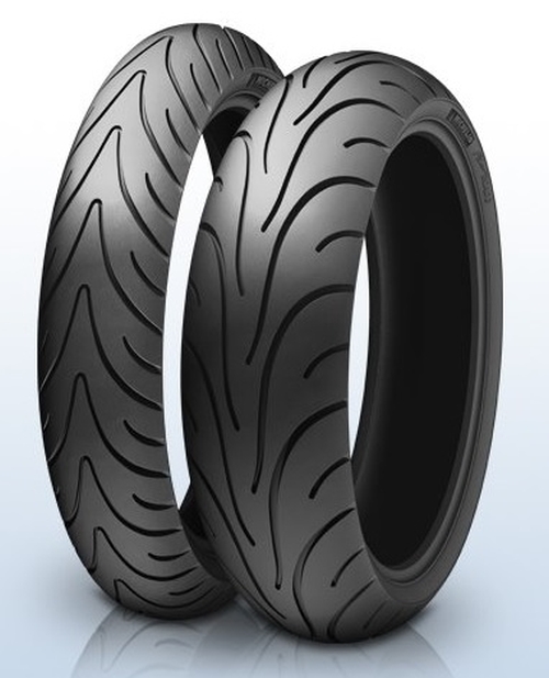 KOMPLET / SET GUMA MICHELIN PILOT ROAD 2 <BR>* 120/70ZR17 (58W) TL DOT 2015 + 160/60ZR17 (69W) TL DOT 2015