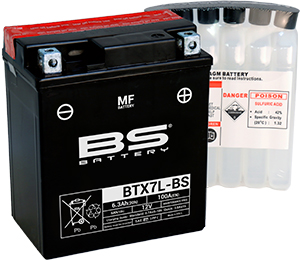 AKUMULATOR / BATERIJA "BS" YTX7L-BS / BTX7L-BS