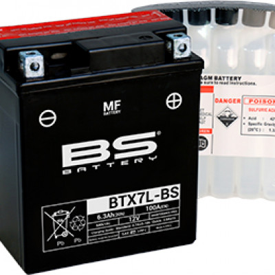 AKUMULATOR / BATERIJA "BS" YTX7L-BS / BTX7L-BS