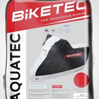 PREKRIVAČ / NAVLAKA / CERADA VODONEPROPUSNA ZA MOTOCIKL, SKUTER - BIKETEC AQUATEC <br>* VELIČINA: S