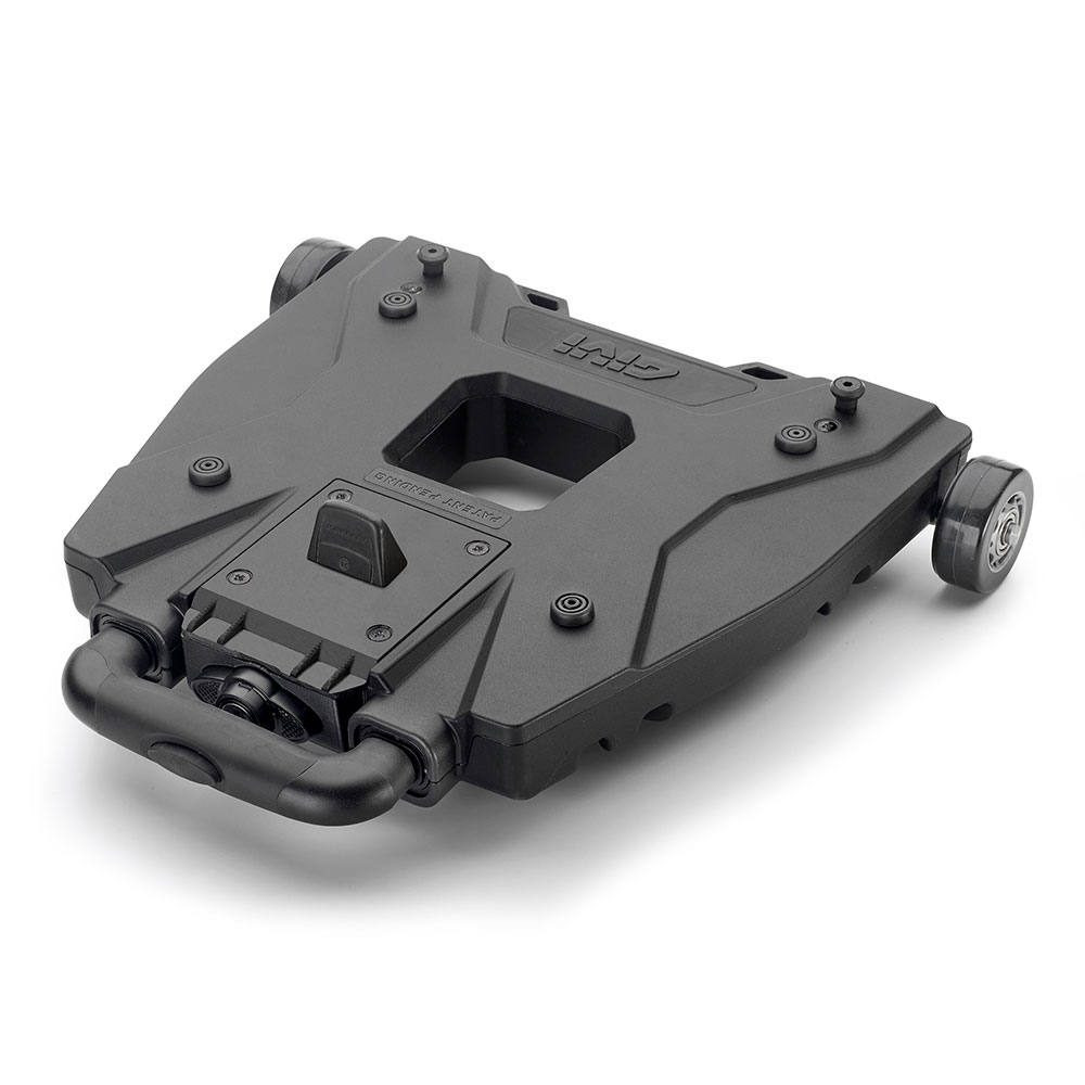 KOFER GIVI TREKKER TRK52N (52 LIT) TOP-CASE BLACK WITH ANODIZED ALUMINIUM FINISH